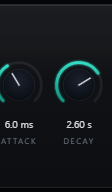 Grackle Attack and Decay adjusted