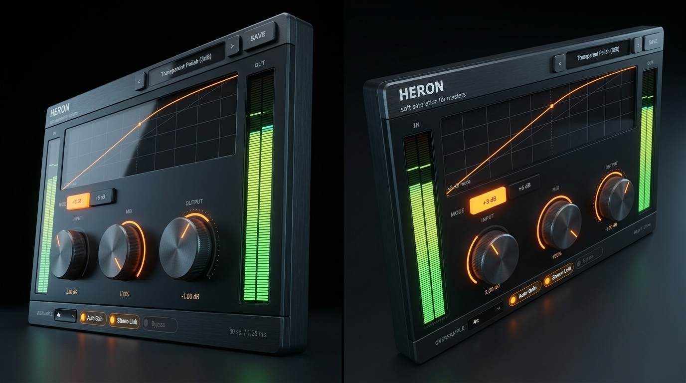 Heron preset browser