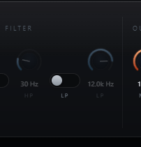 Jackdaw Post HP and Post LP filters